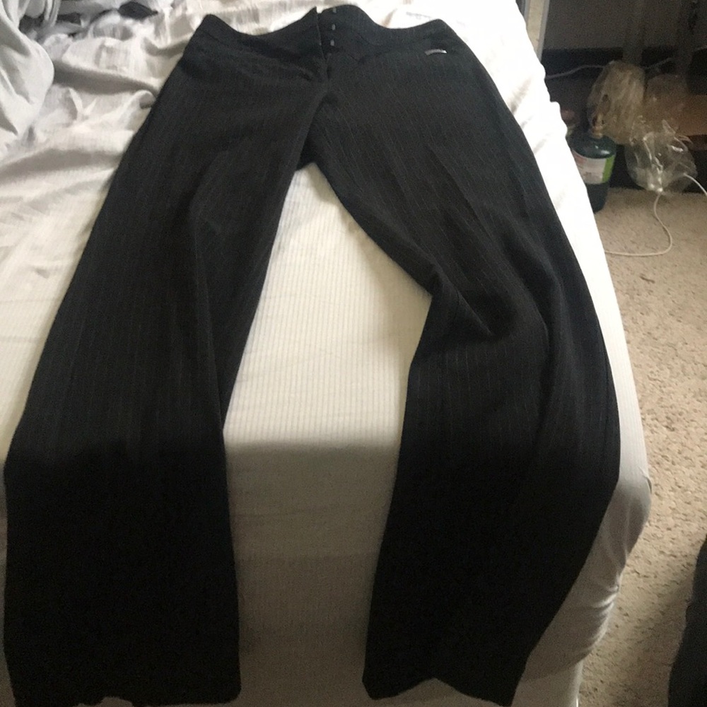 Pinstriped Express trousers